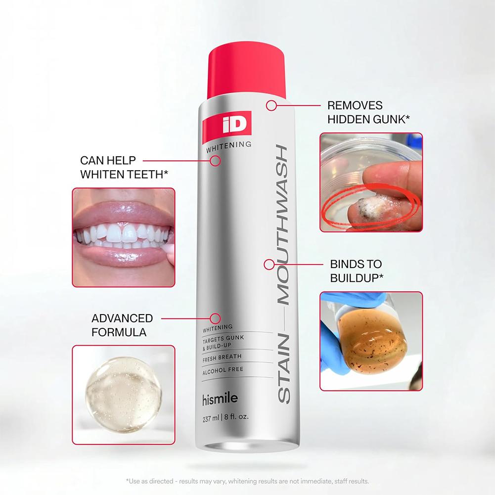 ฮิสไมล์ ไอดี น้ำยาบ้วนปากปราศจ - Teeth Whitening Mouthwash บทวิจารณ์และราคา