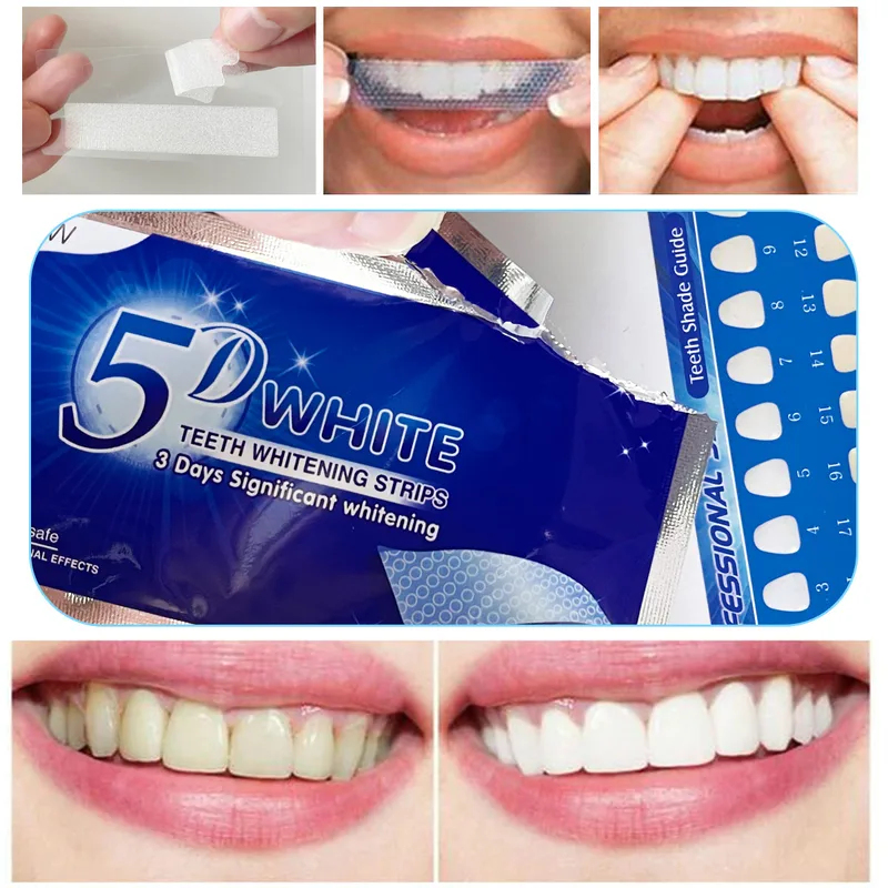 1-12 ชิ้น 5D ไวท์เทนนิ่งสติ๊กเ - Teeth Whitening Near Me บทวิจารณ์และราคา