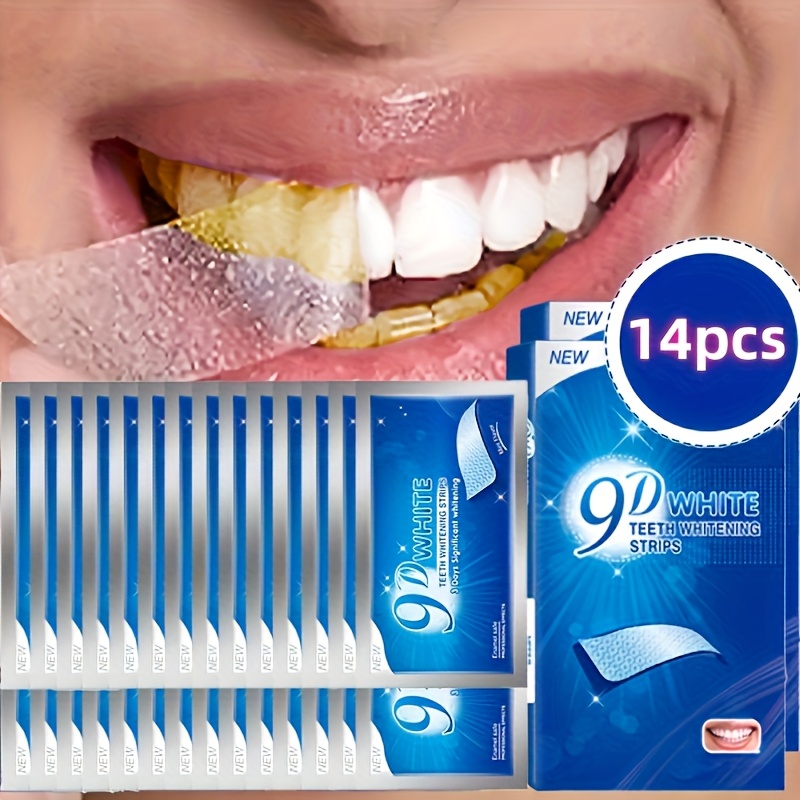 1 กล่อง (14 ชิ้น) เจลฟอกสีฟัน  - Teeth Whitening Near Me บทวิจารณ์และราคา